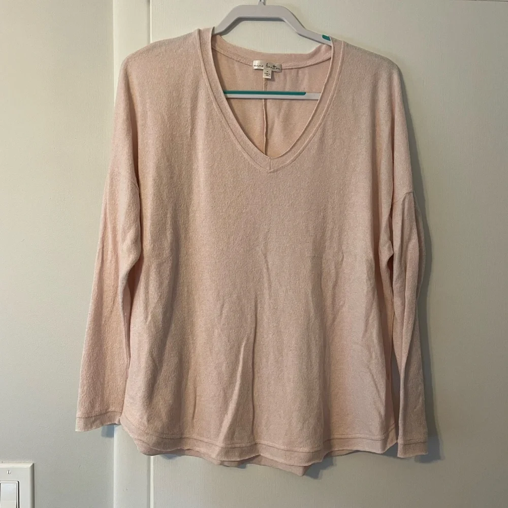 Nine Britton Light Pink Sweater - Picture 1 of 6